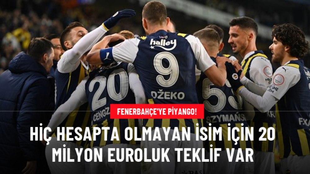 Fenerbahçe'nin başına talih kuşu kondu! Genç futbolcuya 20 milyon euroluk teklif var